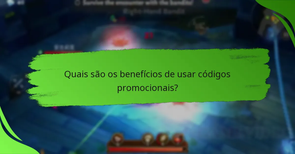 Quais são os benefícios de usar códigos promocionais?